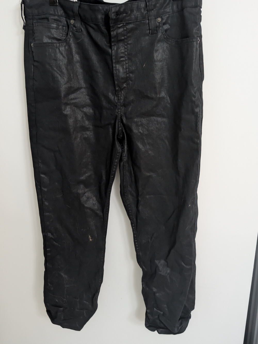 GAP Black Vintage Slim High-Rise Jeans